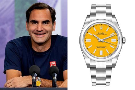 roger federer new rolex|roger federer rolex watch price.